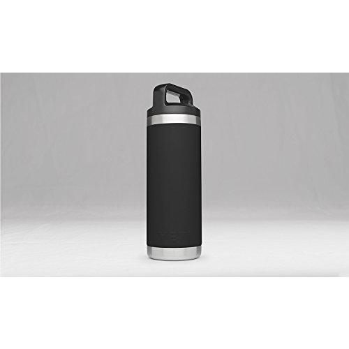 YETI Rambler 18オンス ボトル 真空断熱 ステンレス製、ブラック | YETI | 01