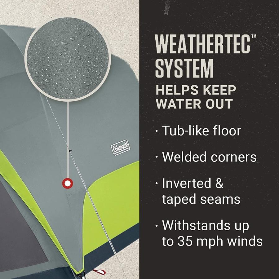 Coleman Camping Tent Skydome Tent with Screen Room | Coleman | 03