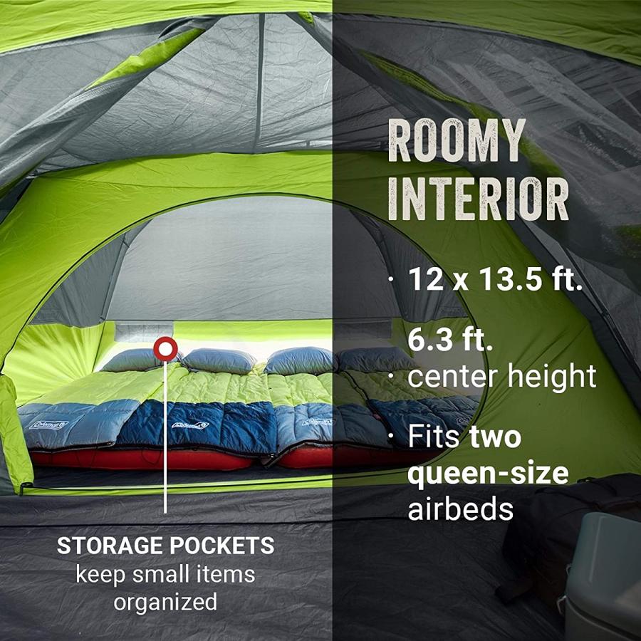 Coleman Camping Tent Skydome Tent with Screen Room | Coleman | 05