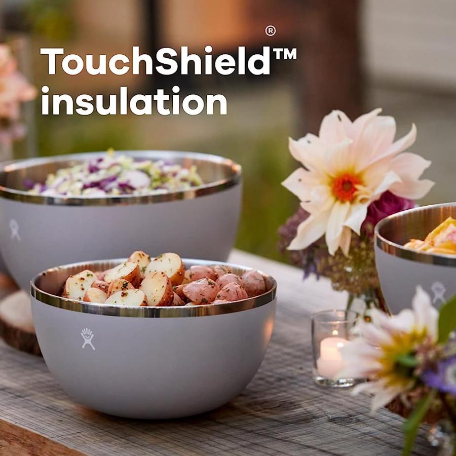 HYDRO FLASK 1 QUART STAINLESS STEEL REUSABLE FOOD BOWL OUTDOOR KITCHEN CAMPING INSULATED DINNERWARE COOKWARE BALTIC- DISHWASHER SAFE, BPA-FREE, N | HYDRO FLASK | 05