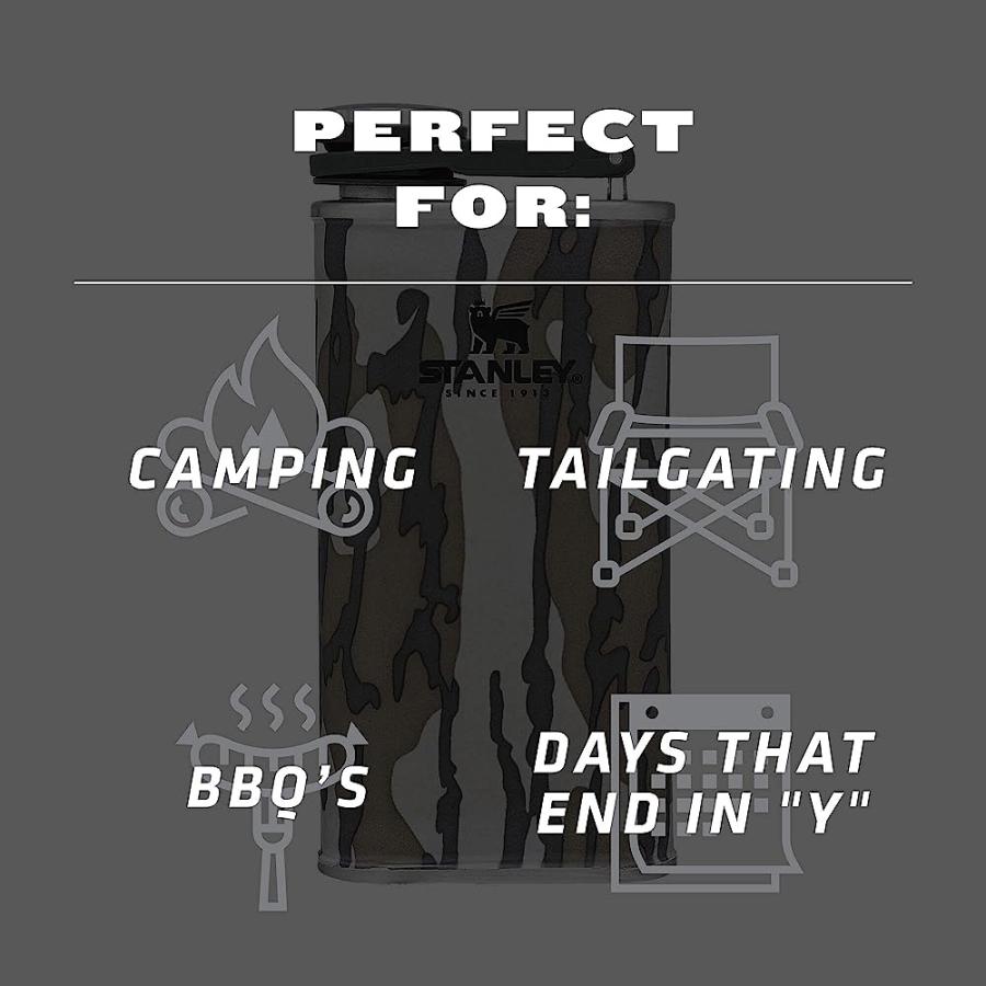 STANLEY 10-00837-240 THE EASY FILL WIDE MOUTH FLASK BOTTOMLAND 8OZ / .23L | STANLEY | 02