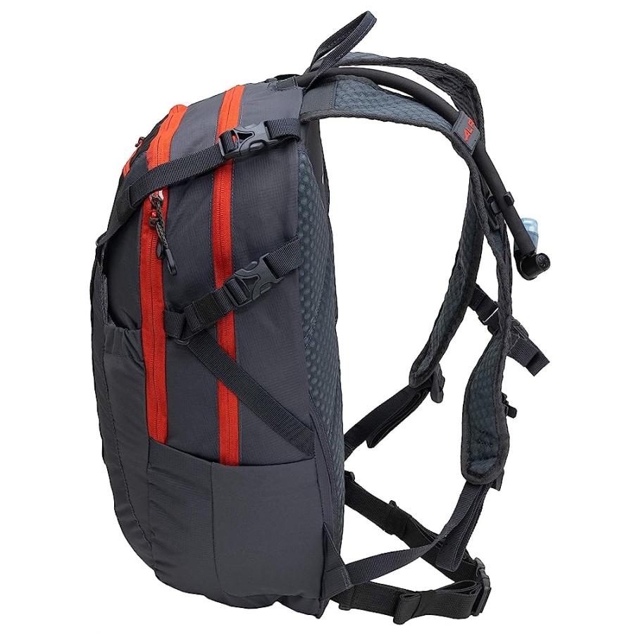 ALPS MOUNTAINEERING HYDRO TRAIL 15L BACKPACK - GRAY/CHILI | ALPS MOUNTAINEERING | 02
