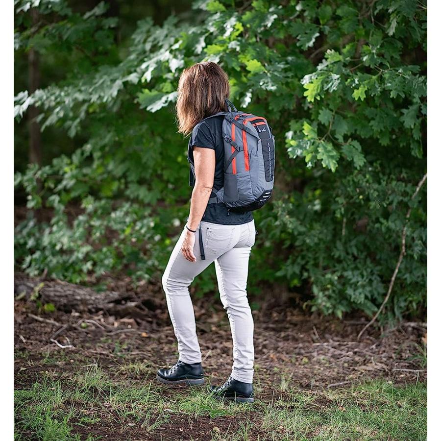 ALPS MOUNTAINEERING HYDRO TRAIL 15L BACKPACK - GRAY/CHILI | ALPS MOUNTAINEERING | 05