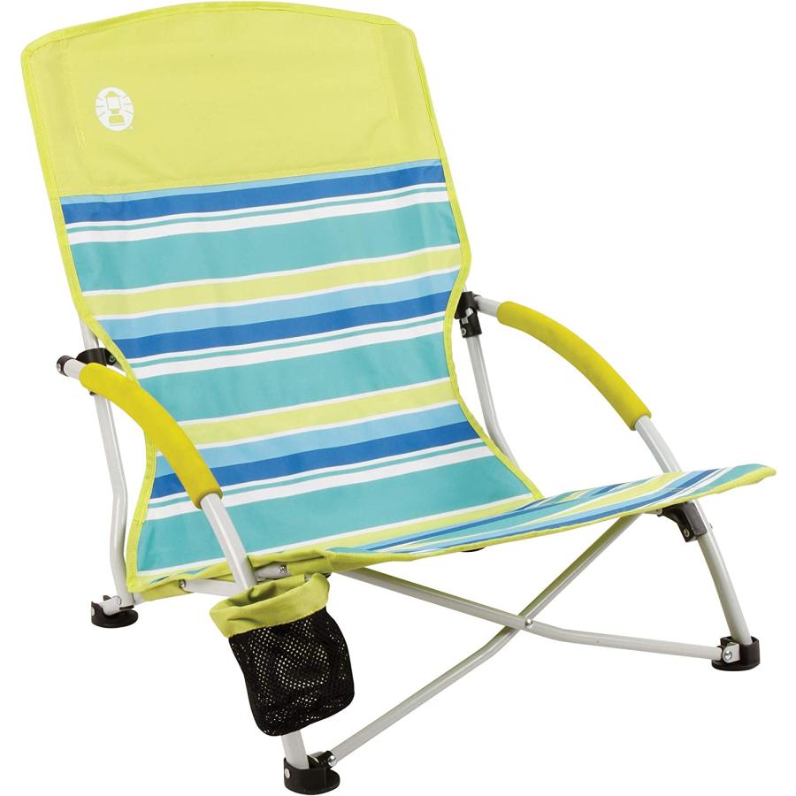 Coleman Camping Chair Lightweight Utopia Breeze Beach Chair Outdoor Chair with Low Profile | Coleman