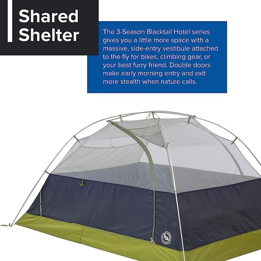 BIG AGNES BLACKTAIL HOTEL 3 BIKEPACKING TENT | BIG AGNES | 01