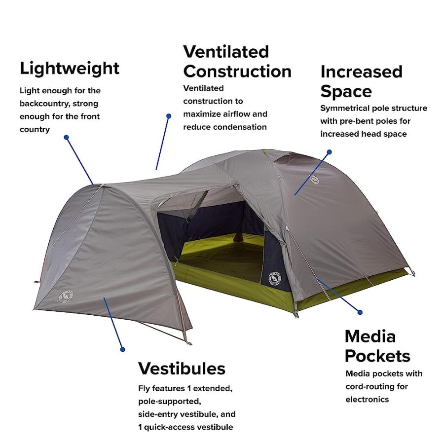 BIG AGNES BLACKTAIL HOTEL 3 BIKEPACKING TENT | BIG AGNES | 02