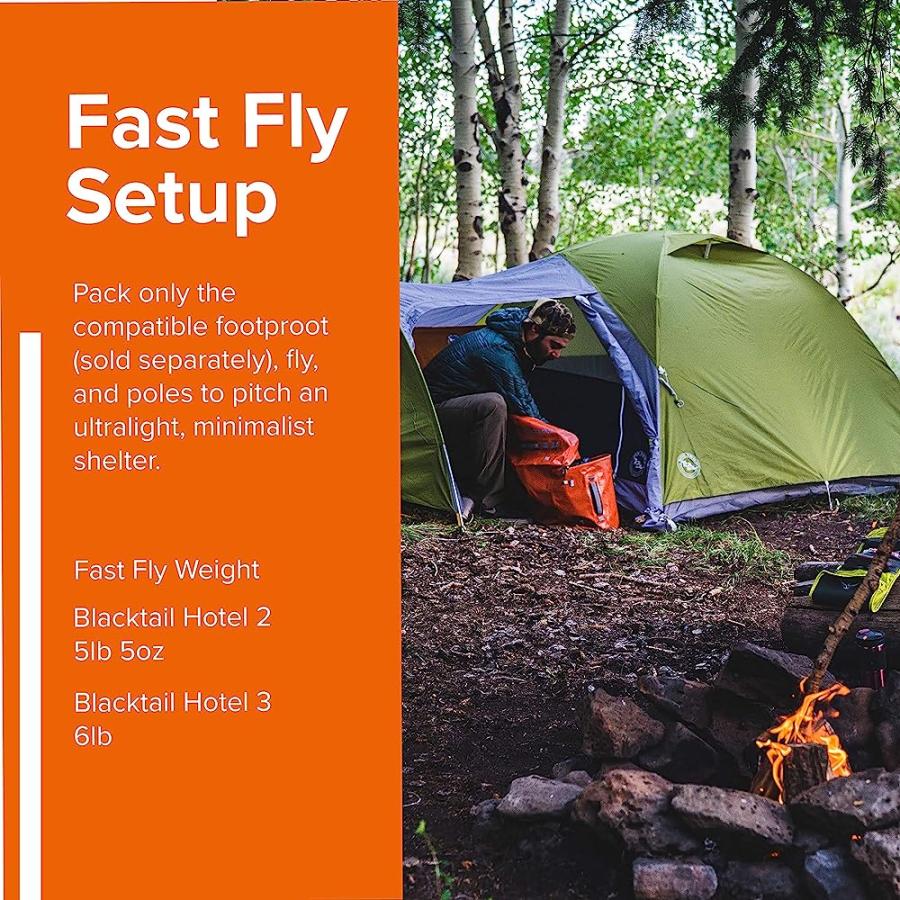 BIG AGNES BLACKTAIL HOTEL 3 BIKEPACKING TENT | BIG AGNES | 04