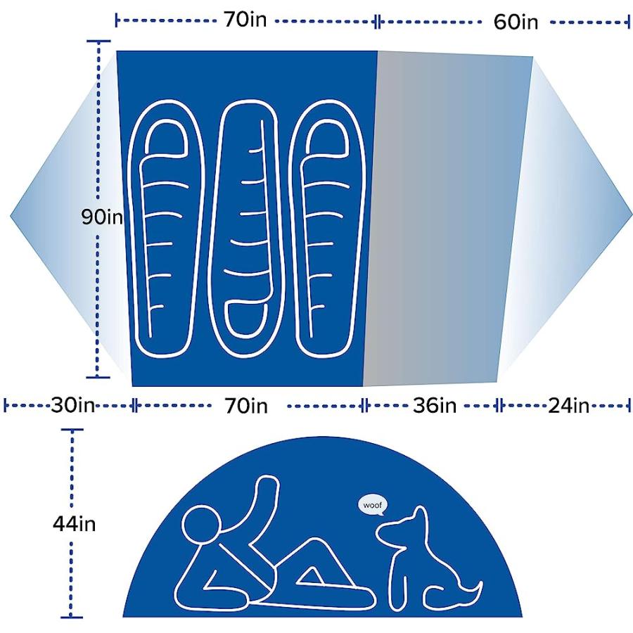 BIG AGNES BLACKTAIL HOTEL 3 BIKEPACKING TENT | BIG AGNES | 05