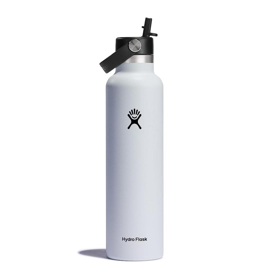 HYDRO FLASK 24 OZ STANDARD MOUTH WATER BOTTLE WITH FLEX CAP OR FLEX STRAW | HYDRO FLASK