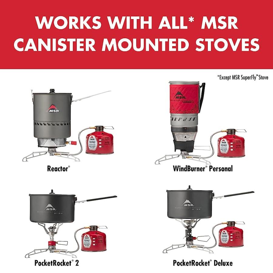 MSR LOWDOWN REMOTE CAMPING AND BACKPACKING STOVE ADAPTER | MSR | 01