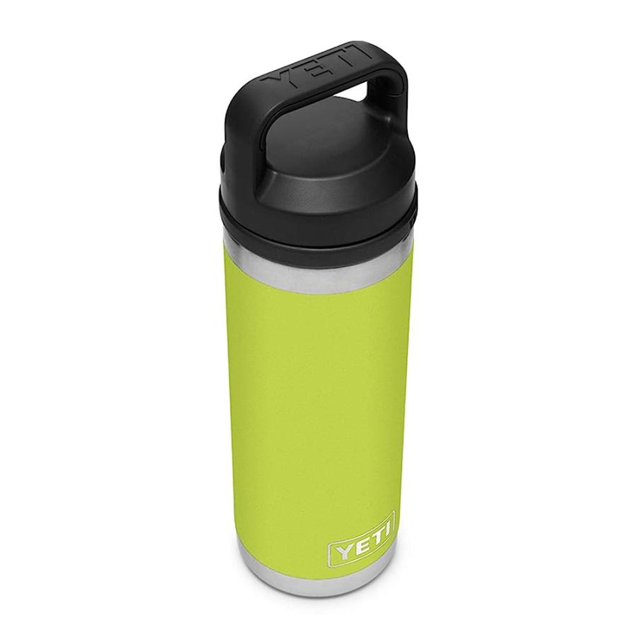 YETI RAMBLER 18 OZ BOTTLE, VACUUM INSULATED, STAINLESS STEEL WITH CHUG CAP, CHARTREUSE | YETI | 02