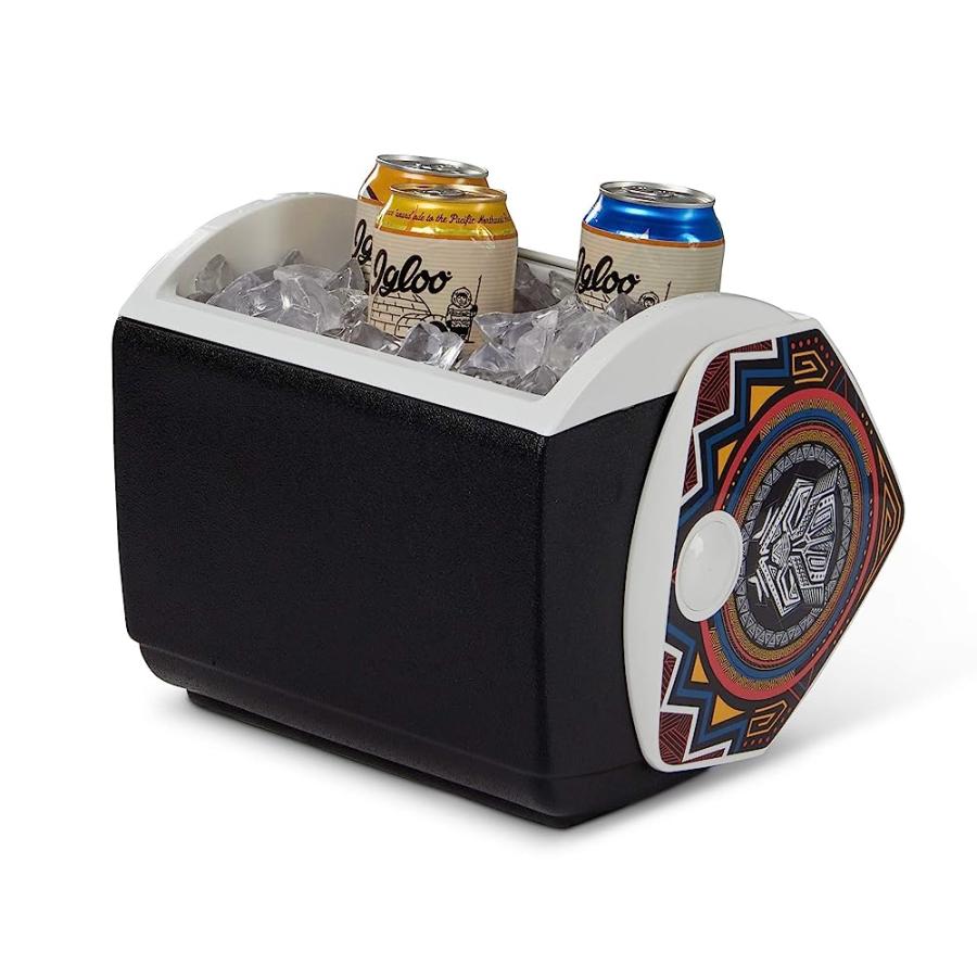 IGLOO 7 QUART LIMITED EDITION BLACK PANTHER PORTABLE LUNCHBOX PLAYMATE PAL COOLER ICE BOX | igloo | 03