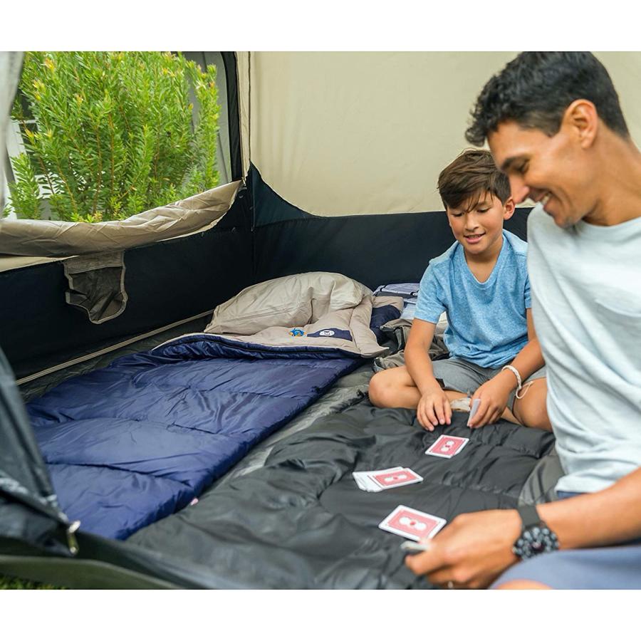Coleman Sleeping Bag Cold-Weather 20°F Brazos Sleeping Bag, Navy, 10" x 17.8" x 10.4" | Coleman | 02
