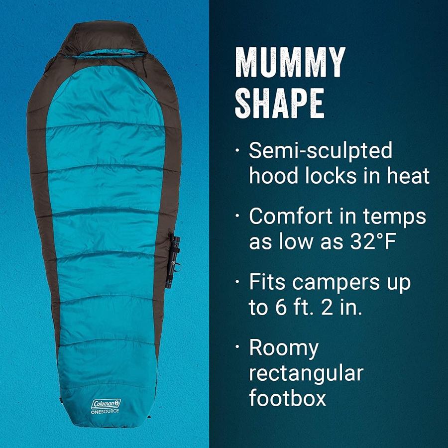 Coleman Heated Sleeping Bag OneSource Sleeping Bag & Rechargeable Lithium Ion Battery | Coleman | 04