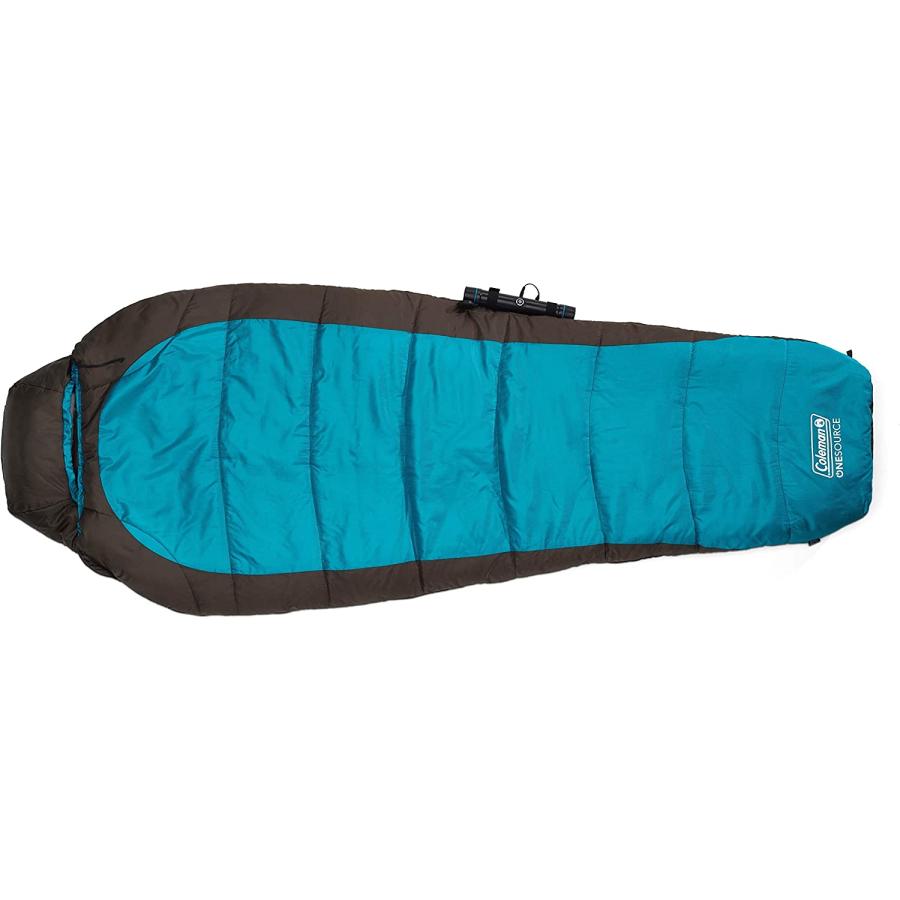 Coleman Heated Sleeping Bag OneSource Sleeping Bag & Rechargeable Lithium Ion Battery | Coleman | 06