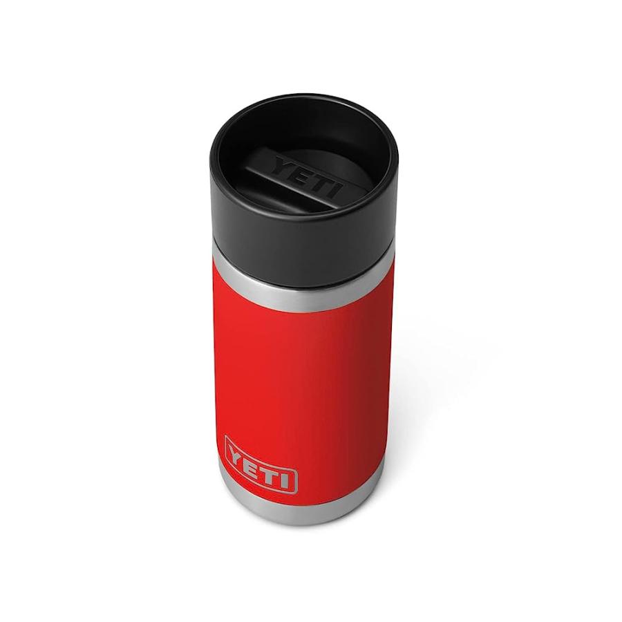 YETI RAMBLER 12 OZ BOTTLE, STAINLESS STEEL, VACUUM INSULATED, WITH HOT SHOT CAP, RESCUE RED | YETI | 06