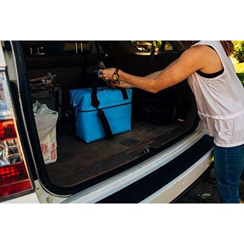 BISON COOLERS BLUE 24 CAN SOFT SIDED INSULATED COOLER BAG | MADE IN THE USA | BISON（アウトドア） | 04