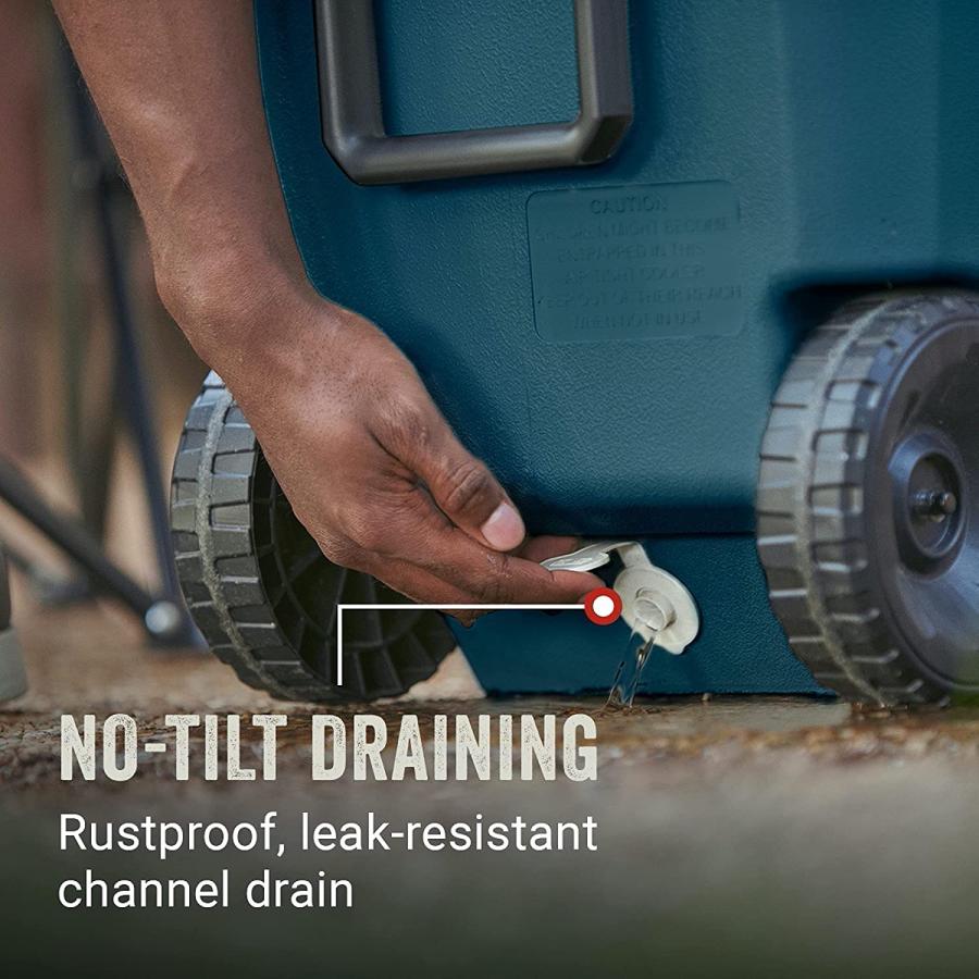 Coleman Ice Chest Coleman 316 Series Wheeled Hard Coolers, 100qt Space Blue | Coleman | 05