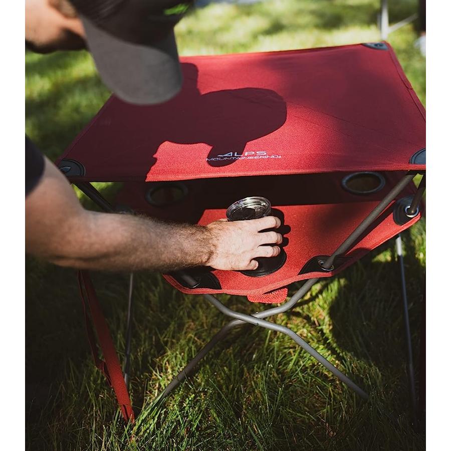 ALPS MOUNTAINEERING ECLIPSE CAMPING TABLE, ONE SIZE, SALSA - NEW | ALPS MOUNTAINEERING | 06