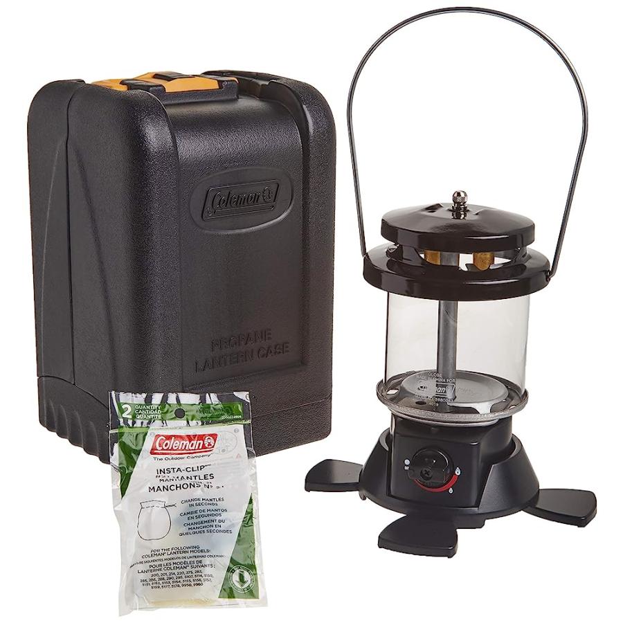 COLEMAN TWO-MANTLE PROPANE LANTERN WITH CASE | Coleman
