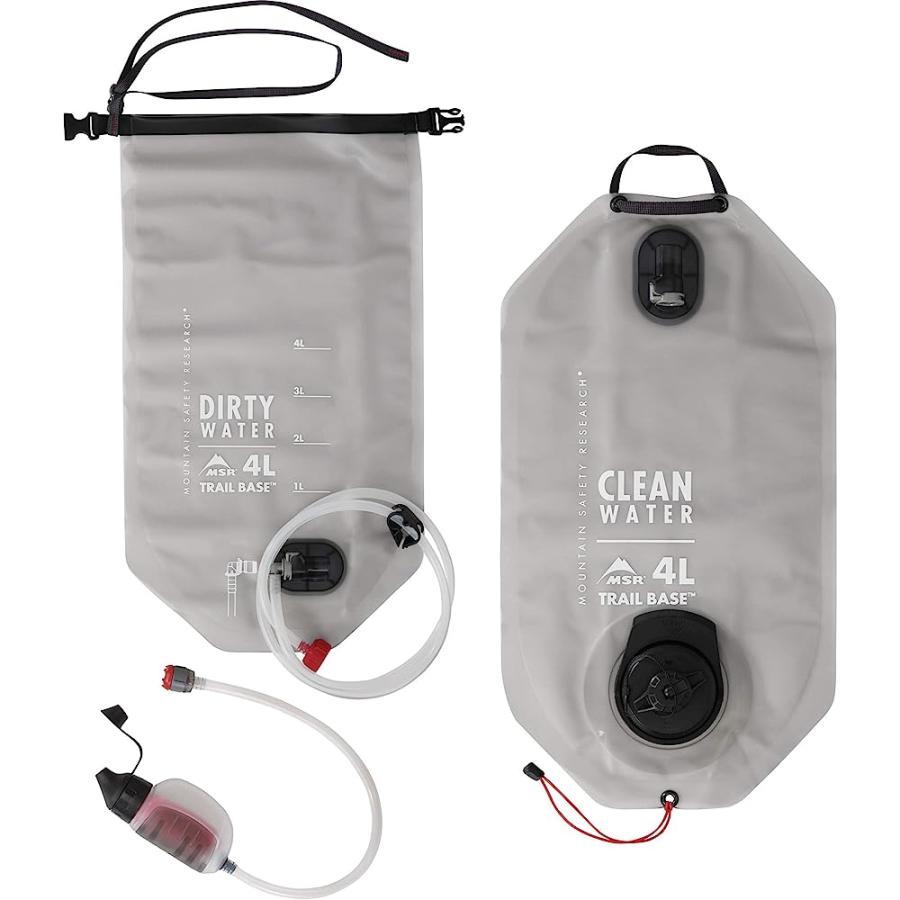 MSR TRAIL BASE PERSONAL PUMP AND GRAVITY WATER FILTER KIT | MSR