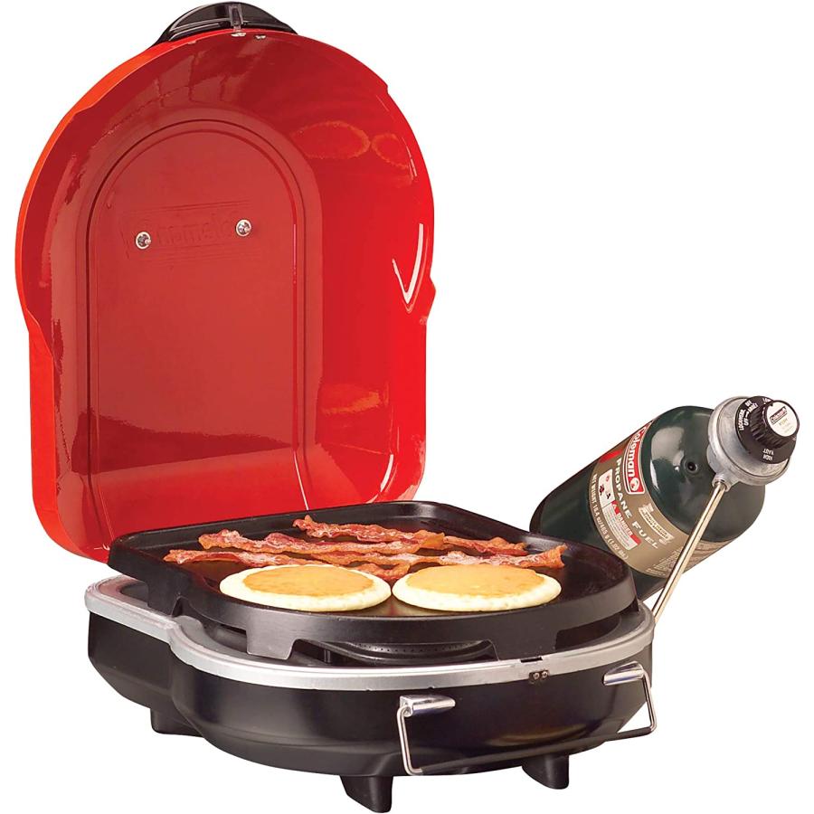 Coleman Fold N Go + Propane Grill,Red | Coleman | 01
