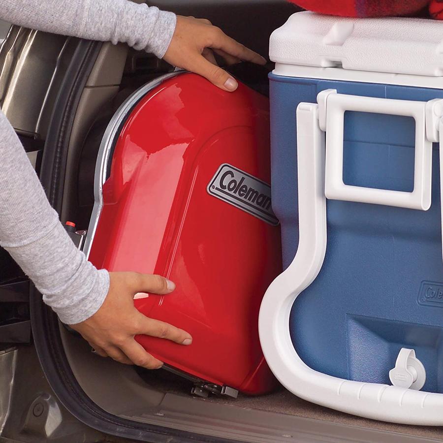 Coleman Fold N Go + Propane Grill,Red | Coleman | 07