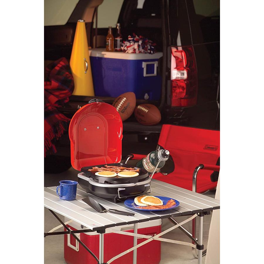 Coleman Fold N Go + Propane Grill,Red | Coleman | 08