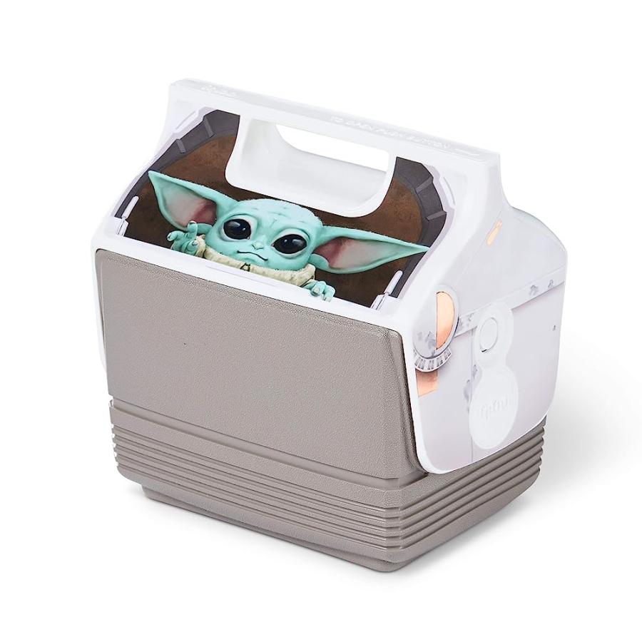IGLOO 4 QUART LIMITED EDITION STAR WARS THE CHILD PORTABLE LUNCHBOX PLAYMATE MINI COOLER ICE BOX, SMALL (48865) | igloo