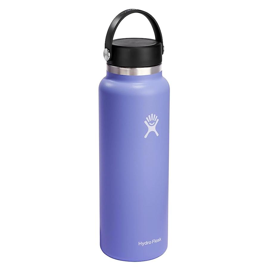 HYDRO FLASK 40 OZ WIDE MOUTH WITH FLEX CAP STAINLESS STEEL REUSABLE WATER BOTTLE LUPINE -VACUUM INSULATED, DISHWASHER SAFE, BPA-FREE, NON-TOXIC | HYDRO FLASK | 01