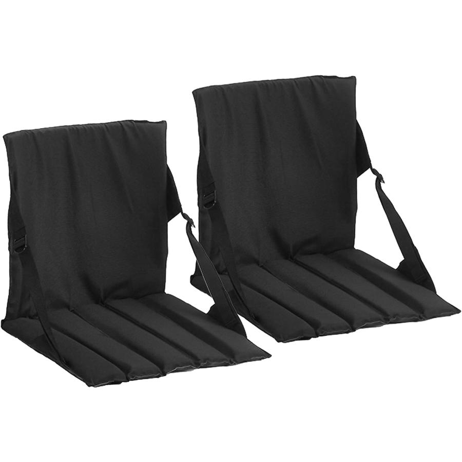 Coleman 2 Pack Coleman Stadium Seat,Black | Coleman