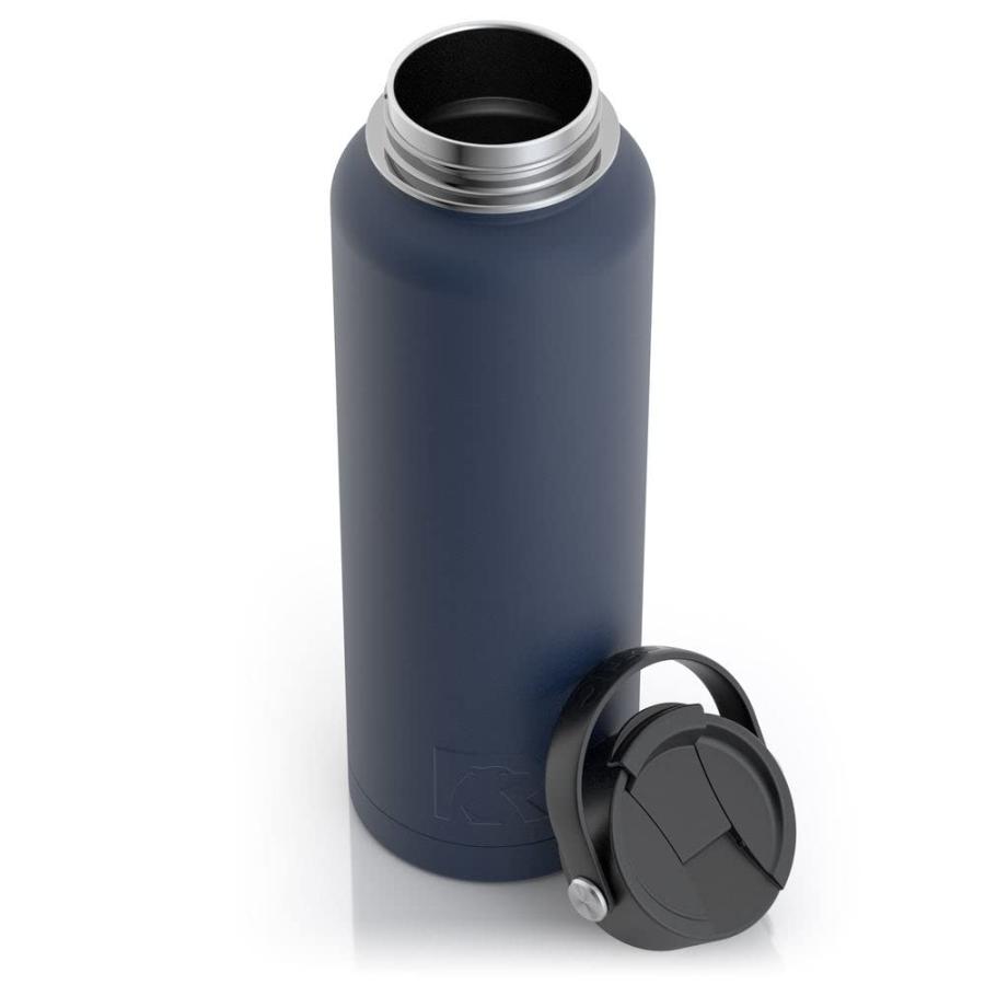 RTIC 40 OZ VACUUM INSULATED BOTTLE, METAL STAINLESS STEEL DOUBLE WALL INSULATION, BPA FREE REUSABLE, LEAK-PROOF THERMOS FLASK FOR WATER, HOT AND |  | 04