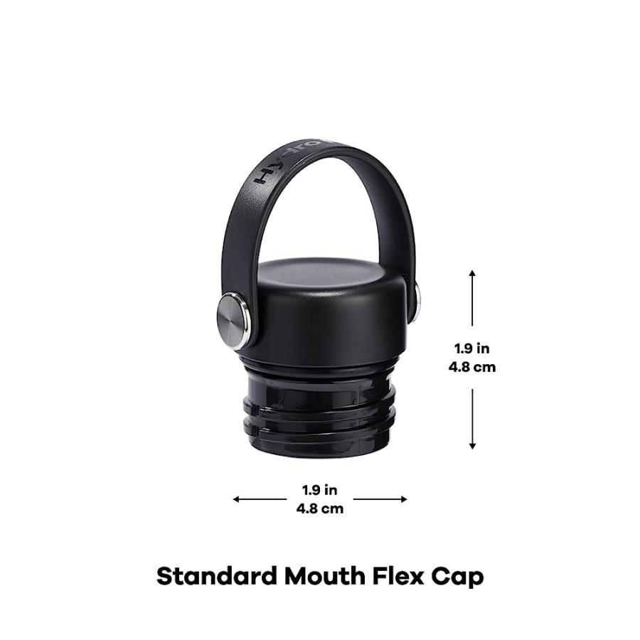 HYDRO FLASK STANDARD MOUTH FLEX CAP BLACK | HYDRO FLASK | 02
