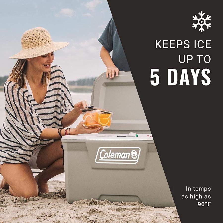 Coleman Ice Chest Coleman 316 Series Hard Coolers, 70qt Rock Grey | Coleman | 02