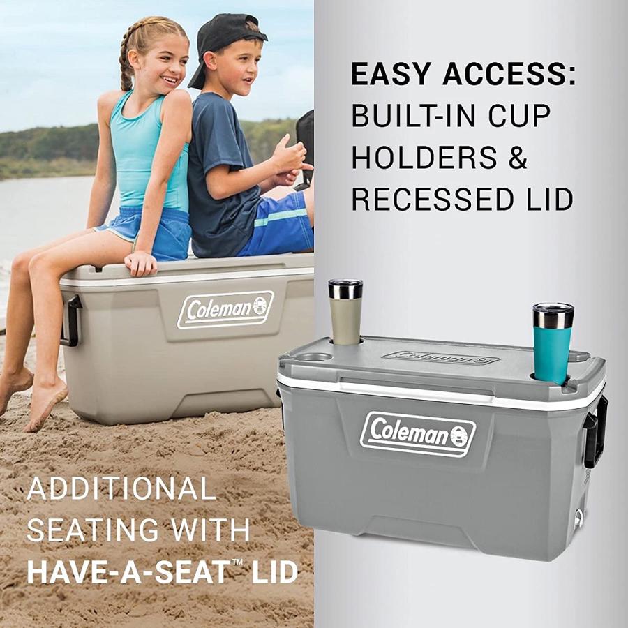 Coleman Ice Chest Coleman 316 Series Hard Coolers, 70qt Rock Grey | Coleman | 03