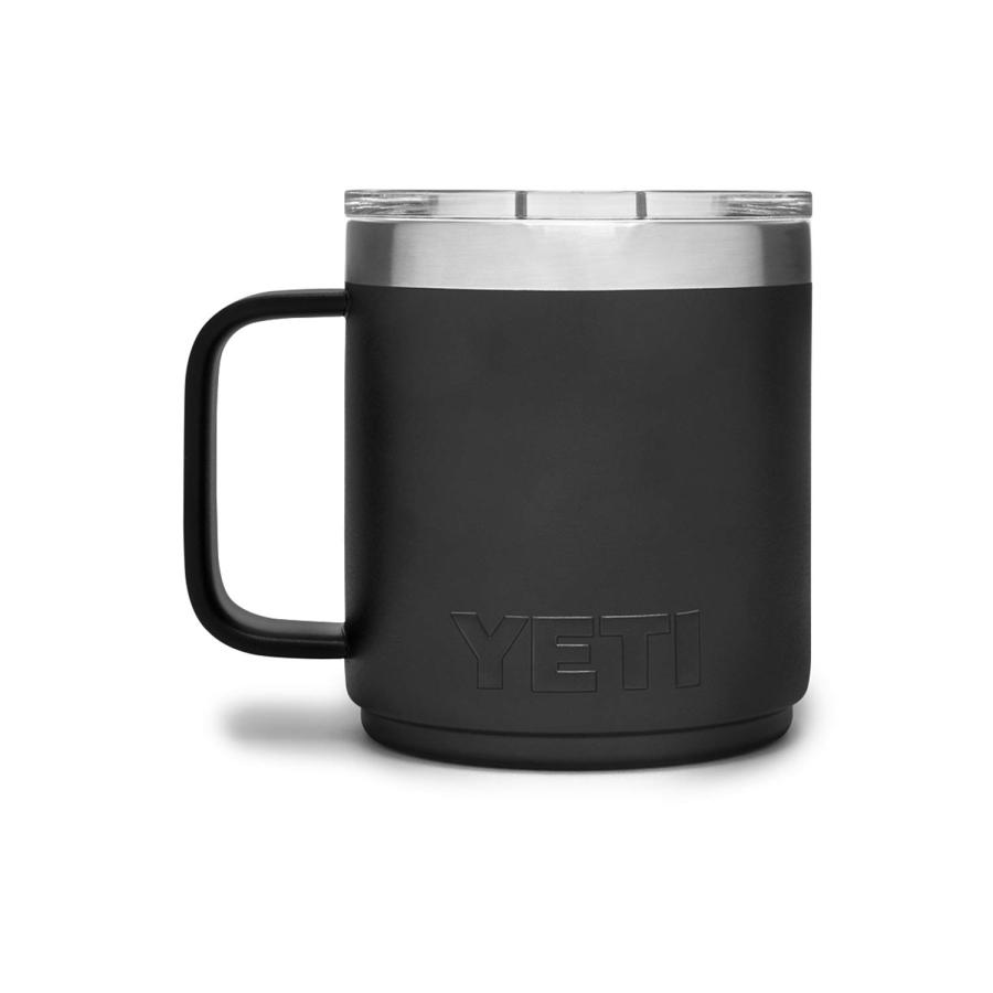 YETI Rambler 10オンス スタッカブルマグ マグスライダー蓋付き 真空断熱 ステンレス製、ブラック | YETI | 02