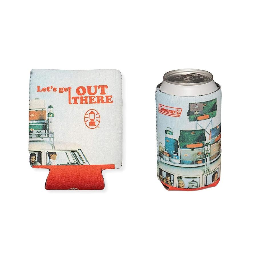 COLEMAN 4 CAN HOLDERS IN EACH PACK THROWBACK COLLECTION DRINK & MUG HOLDER VINTAGE CAN HOLDER GREAT FOR CAMPING & BACKPACKING | Coleman | 04