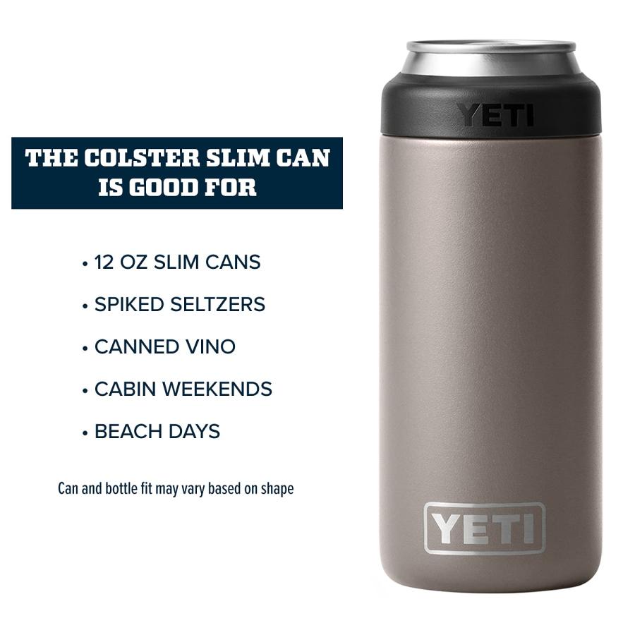 YETI Rambler 12オンス コルスター スリム缶クーラー:YETI 真空断熱 ステンレス製、シャープテイルトープ | YETI | 03