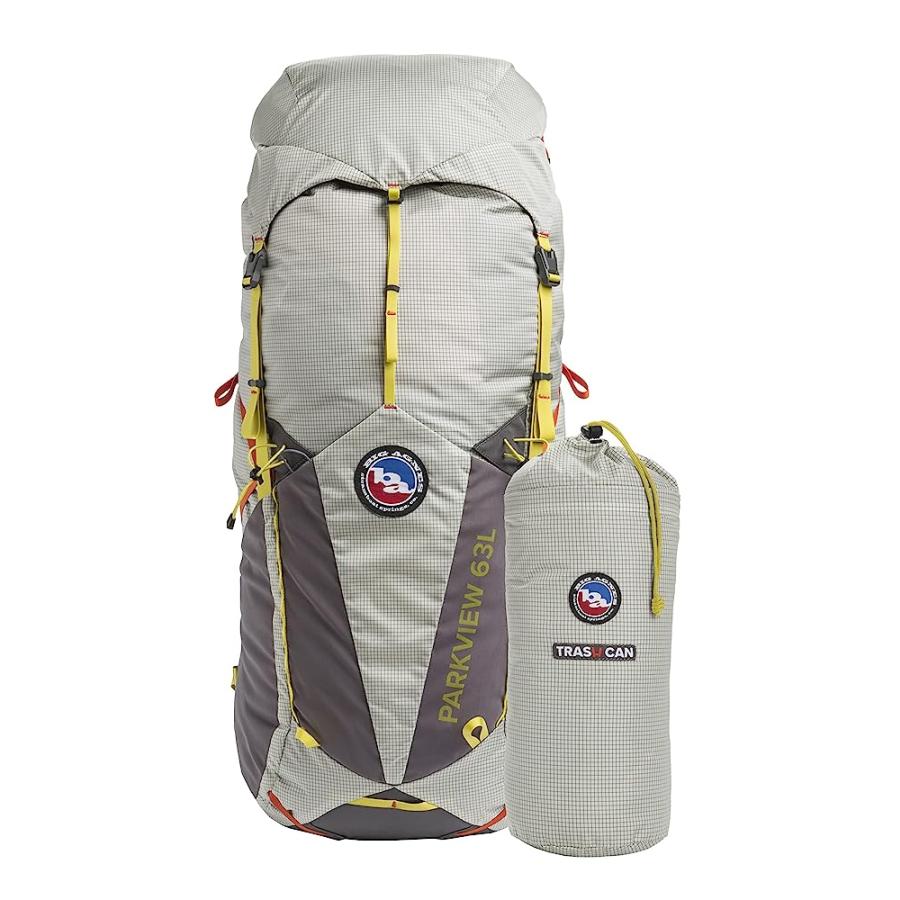 BIG AGNES PARKVIEW 63L BACKPACK FOR MULTIDAY HIKING, FOG, MEDIUM | BIG AGNES | 04