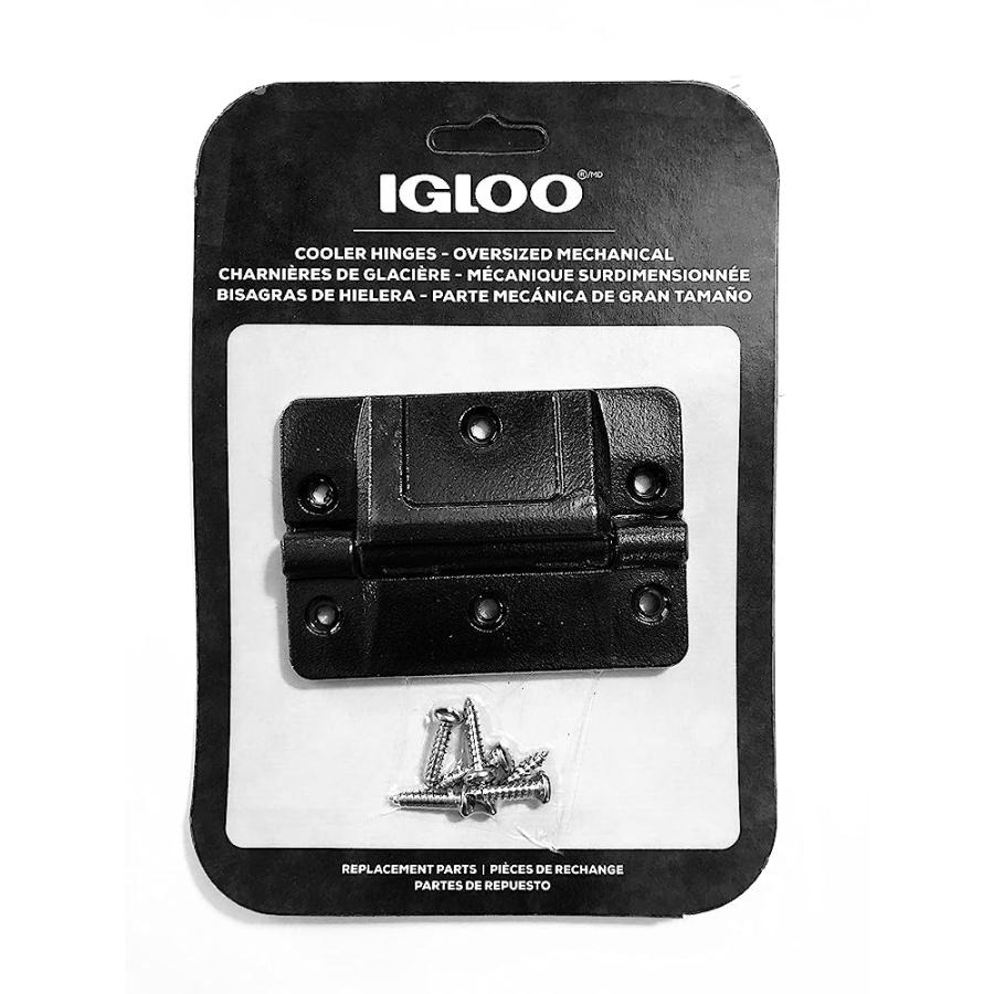 IGLOO COOLER OVERSIZED MECHANICAL HINGE FOR 150-165 QT COOLERS, BLACK (1 HINGE) | igloo | 03