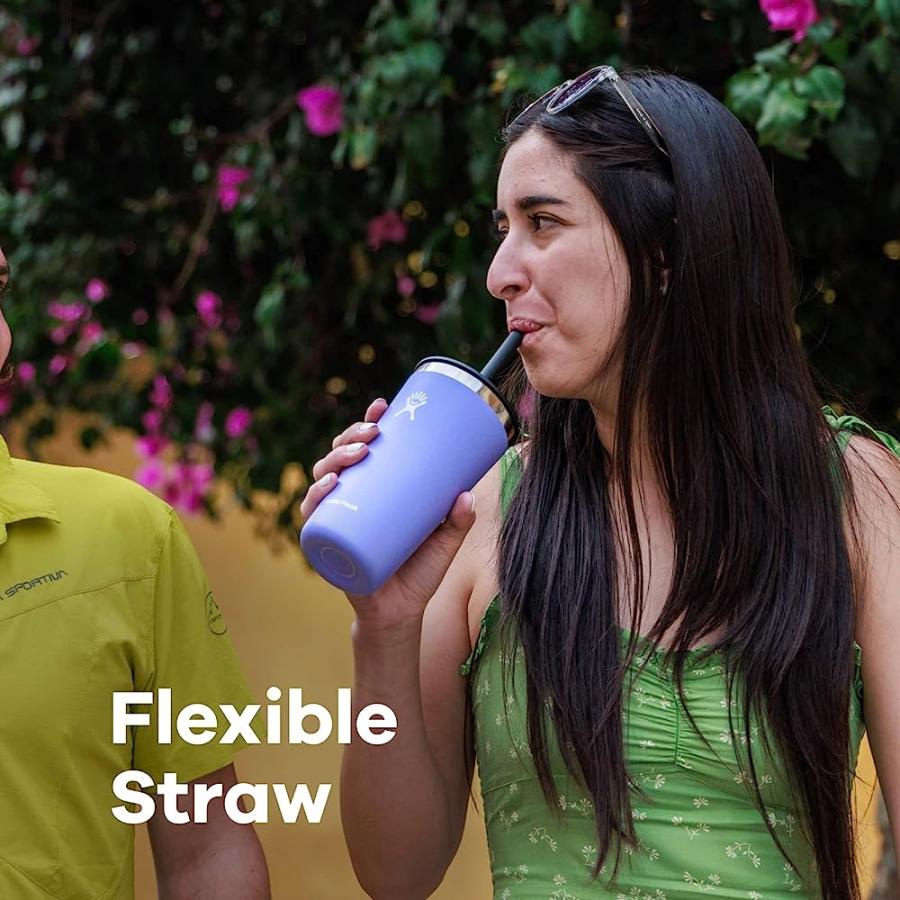 HYDRO FLASK PRESS-IN LIDS VARIOUS - TUMBLER AND COFFEE MUG ACCESSORY, BLACK, STAW LID | HYDRO FLASK | 06