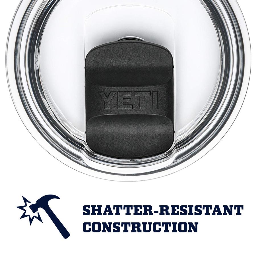 YETI Rambler 20オンス タンブラー マグスライダー蓋付き 真空断熱 ステンレス製、ホワイト | YETI | 05