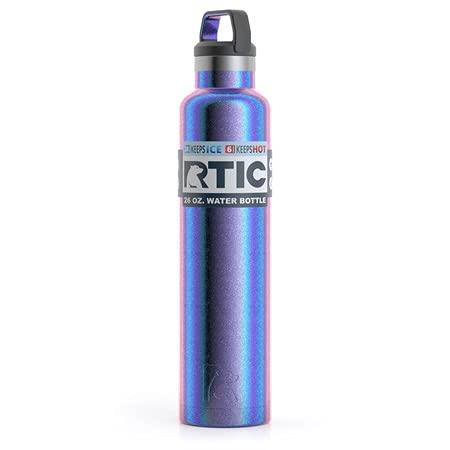 RTIC 26 OZ VACUUM INSULATED WATER BOTTLE, METAL STAINLESS STEEL DOUBLE WALL INSULATION, BPA FREE REUSABLE, LEAK-PROOF THERMOS FLASK FOR HOT AND C |  | 06