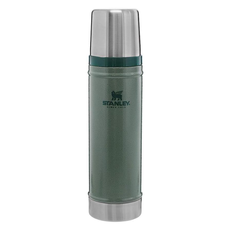 STANLEY CLASSIC VACUUM INSULATED WIDE MOUTH BOTTLE - BPA-FREE 18/8 STAINLESS STEEL THERMOS FOR COLD & HOT BEVERAGES KEEPS LIQUID HOT OR COLD FOR | STANLEY