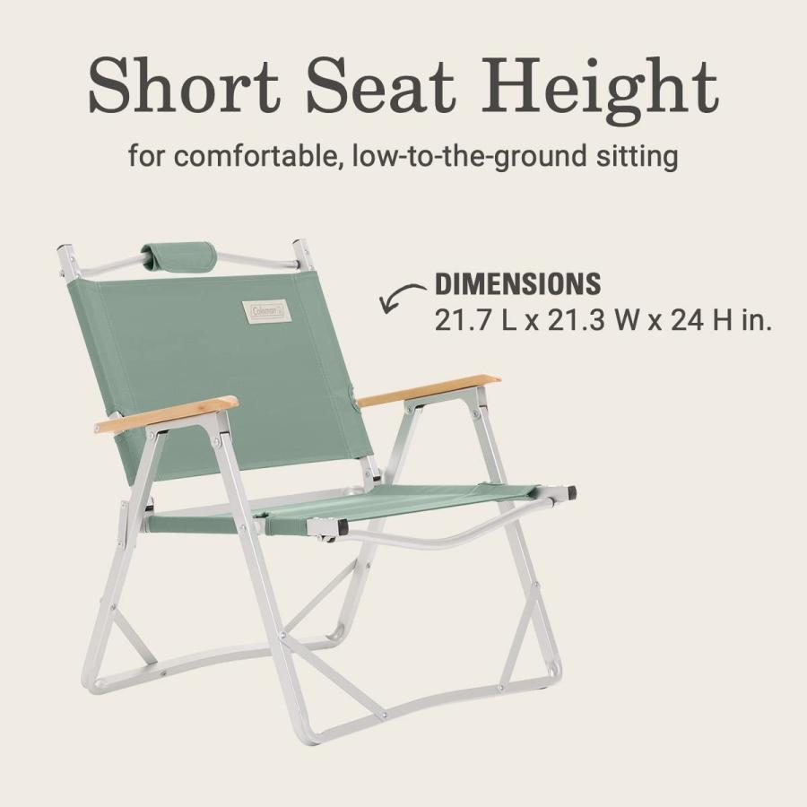 Coleman Camping Chair Living Collection Flat-Fold Chair | Coleman | 03