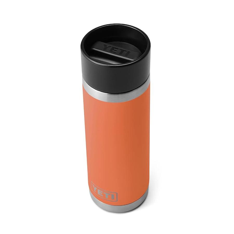 YETI RAMBLER 18 OZ BOTTLE, STAINLESS STEEL, VACUUM INSULATED, WITH HOT SHOT CAP, HIGH DESERT CLAY | YETI