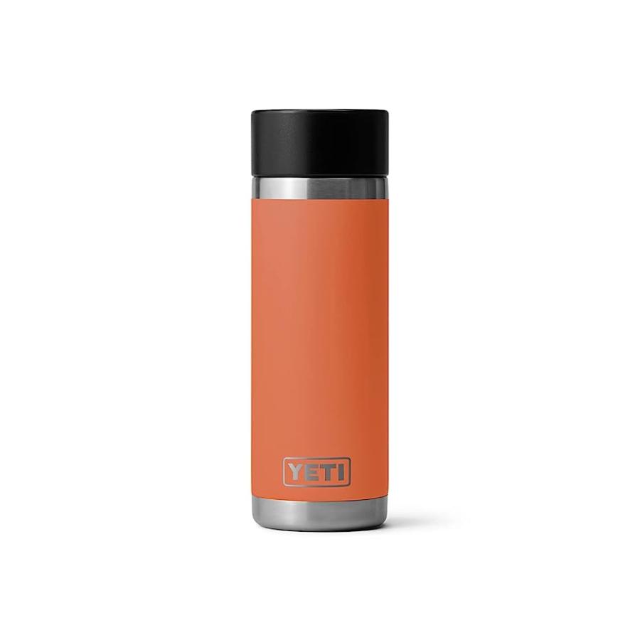 YETI RAMBLER 18 OZ BOTTLE, STAINLESS STEEL, VACUUM INSULATED, WITH HOT SHOT CAP, HIGH DESERT CLAY | YETI | 06