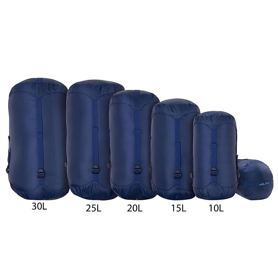 ALPS MOUNTAINEERING LIGHTWEIGHT COMPRESSION STUFF SACK, 25L - NAVY | ALPS MOUNTAINEERING | 03