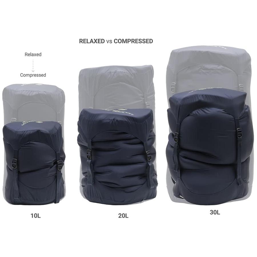 ALPS MOUNTAINEERING LIGHTWEIGHT COMPRESSION STUFF SACK, 25L - NAVY | ALPS MOUNTAINEERING | 04