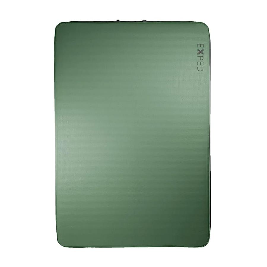 EXPED MEGAMAT DUO 10 - SELF-INFLATING AND EXTREMELY COMFORTABLE LUXURIOUS SLEEPING MAT, GREEN, LONG WIDE + | 